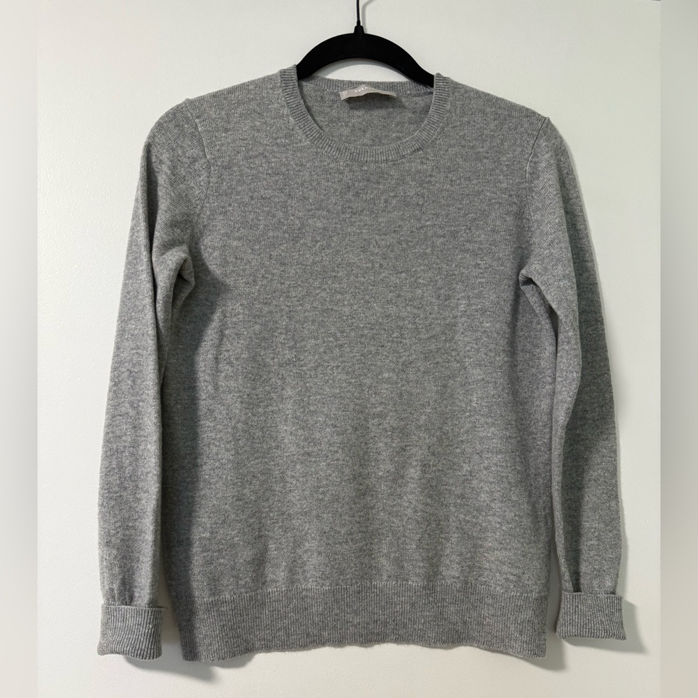 Everlane Women’s Heather Gray Cashmere Sweater Size XS